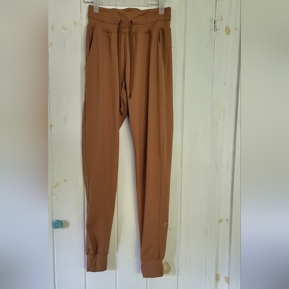 Zyia Activewear Camel Ascend  Athleisure Sporty Performance Jogger Pants-M - Picture 3 of 11